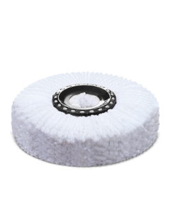 Besthome Rotating Mop Replacement Pads 31cm Wide 5-Pack Microfiber Absorbent Mop Head Refills