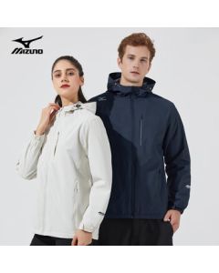 Mizuno Outdoor Windbreaker Jacket for Spring, Autumn, and Winter – Windproof, Waterproof, Breathable, Fleece-Lined, Thickened Mountaineering Coat