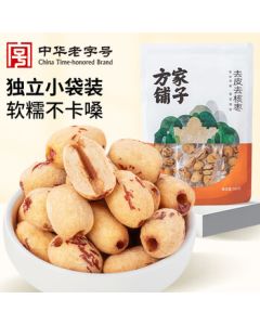 Fangjia Shop Peeled and Pitted Jujube 500g, 17-18 Small Bags, Xinjiang Gray Jujube, Seedless, No-Wash, Peeled Red Jujube Dried Fruit Snack Complementary Food