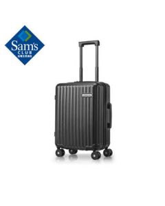 Samsonite 4-Wheel Trolley Case 55/20 Charcoal Black Zipper