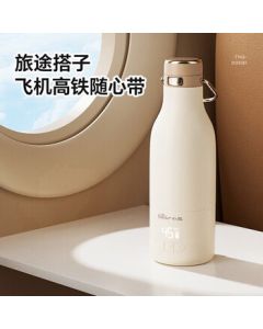 Bear Portable Milk Warmer Thermos Cup, 500ml Travel Baby Bottle Warmer TNQ-D05Q1