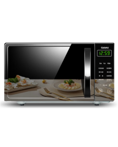 Galanz Microwave Oven with Grill, 20L Household 700W Energy-saving, Flatbed Easy-to-clean, Simple Controls, Light Wave Roasting, Quick Defrost P2B5
