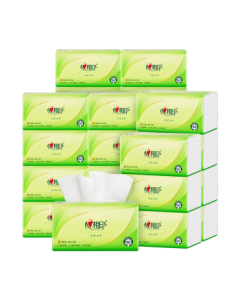 Heartex Facial Tissue, Tea Scent Delight, 3-Ply 150 Sheets * 24 Packs True S Size (Whole Carton Sale)