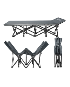 OKeefe Foldable Bed - Single Office Nap Resting Bed, Portable Camping Cot with Easy Setup, Lightweight for Travel and Outdoor Use