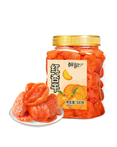 Xianji Dried Apricots 500g Preserved Fruit Snack Office Snack Leisure Snack Bite-Sized Treat