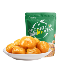 Xinnongge Organic Chestnut Kernels 60g/Bag - Sweet Chestnut Snacks, Daily Nuts, Roasted Nuts, Specialty Snacks for Pregnant Women