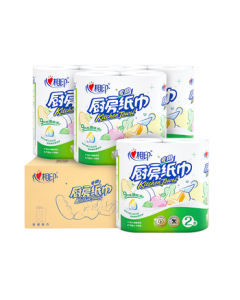 Hearttex Kitchen Paper Towels 75-Sheet * 8 Rolls Food-Grade (Whole Case Sale)