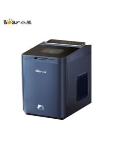 Bear Ice Maker, Mini Home and Dormitory Ice Machine, Small Office Snowflake Ice Maker for Cold Drinks, ZBJ-B01W1