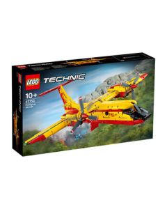 LEGO Technic 42152 Firefighter Plane Building Kit, 10+ Years Old Kids Toy Model, Birthday Gift for Girlfriend