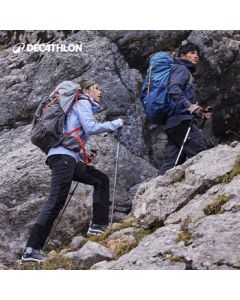 Decathlon MH900 Women's Mountain Hiking Anti-Slip Cushioned Waterproof Breathable Hiking Shoes-5086177