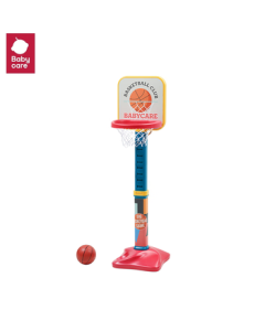 babycare Adjustable Kids Basketball Hoop Indoor/Outdoor Basketball Set