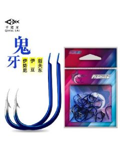 Iseni / Izu Fish Hook Barbed 7# 20 capsules/bag}

Parsing Steps:
1. Remove non-functional descriptions such as marketing terms such as "Jinhong Ghost Teeth", "High Carbon Fishing Accessories", and "Meizu Blue/Jade Green Random".
2. Retain the core product