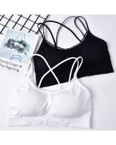 Bandeau bra camisole, one size
