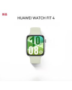 HUAWEI WATCH FIT 4 Grass Green Fluoroelastomer Strap - Huawei Sports Smartwatch with Ultra-Thin Large Screen, Trendy Design, Bluetooth Calling, Sleep Monitoring