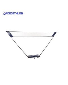 DECATHLON Badminton Net Set Portable Training Net Quick Setup 3m Deep Sea Blue 4913839